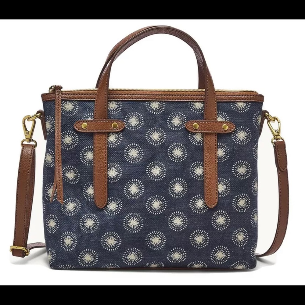 Fossil “Felicity” Navy-Multicolor Bag
